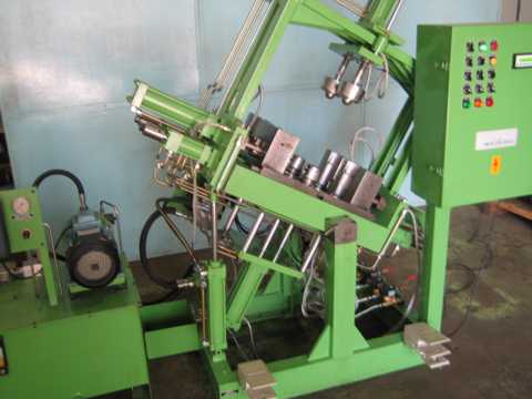GC100/GC120 machine with die-tilted